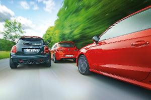 Audi S1 vs. Mini JCW vs. Corsa OPC