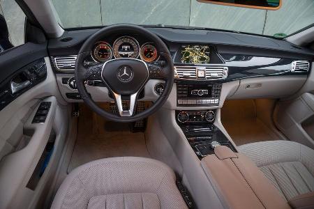 Mercedes CLS 250 CDI SB, Cockpit, Lenkrad