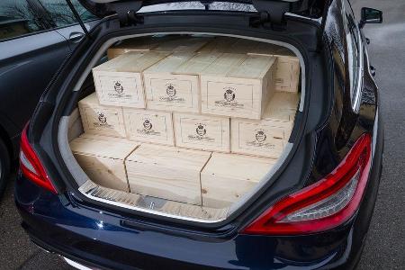Mercedes CLS 250 CDI SB, Kofferraum, Ladeflche, Kisten