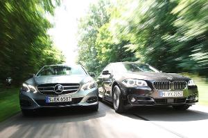 BMW 520d und Mercedes E 220 CDI im Vergleich