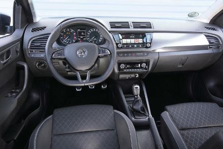 Skoda Fabia 1.2 TSI, Cockpit