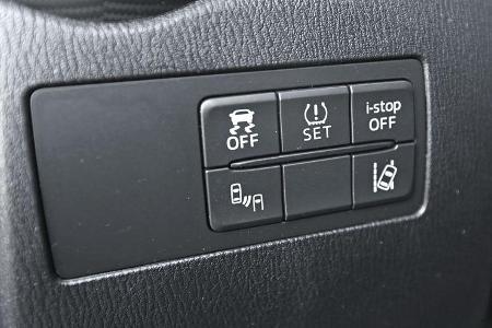 Mazda 2 G 115, Bedienelemente