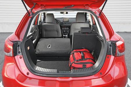 Mazda 2 G 115, Kofferraum