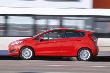 Ford Fiesta 1.0 Ecoboost, Seitenansicht