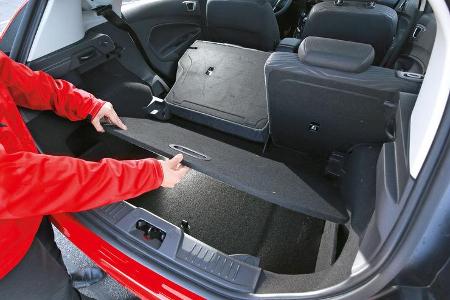 Ford Fiesta 1.0 Ecoboost, Kofferraum