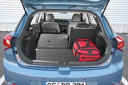 Hyundai i20 1.4, Kofferraum