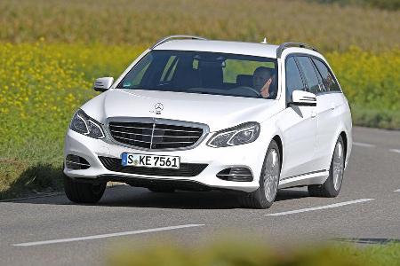 Mercedes E 220 Bluetec T, Frontansicht