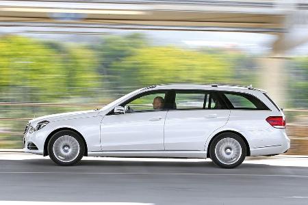 Mercedes E 220 Bluetec T, Seitenansicht