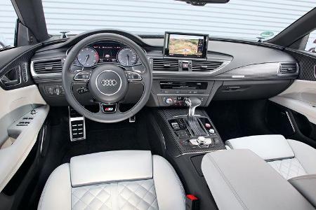 Audi S7 Sportback, Cockpit, Lenkrad