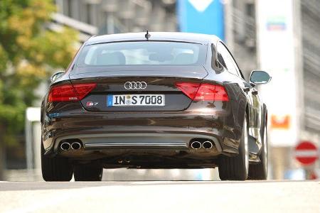 Audi S7 Sportback, Heckansicht
