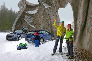 Volvo V40 Cross Country gegen BMW X1 x-Drive 28i