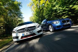 Test BMW 125i gegen Mercedes A 250 Sport