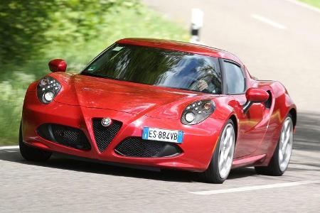 Alfa Romeo 4C, Frontansicht