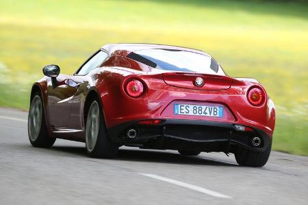 Alfa Romeo 4C, Heckansicht