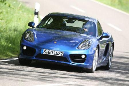 Porsche Cayman S, Frontansicht