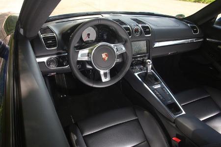 Porsche Cayman S, Cockpit