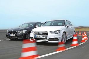 Audi S3 2.0 TFSI gegen BMW M135i x-Drive