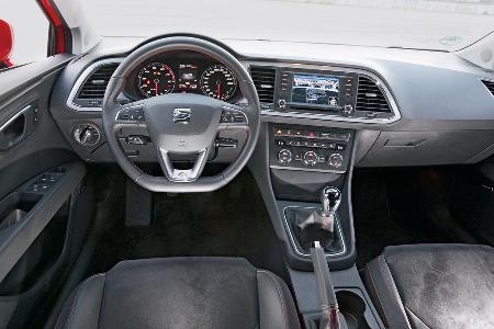Seat Len 1.4 TSI FR, Cockpit, Lenkrad
