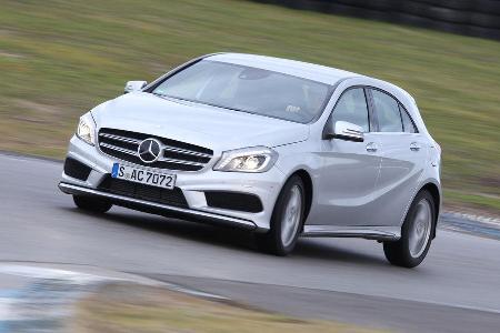 Mercedes A 200 AMG Sport, Seitenansicht