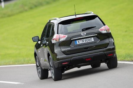 Nissan X-Trail, Heckansicht