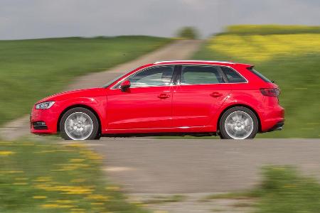 Audi A3 Sportback 1.6 TDI, Seitenansicht
