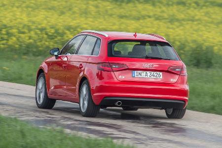 Audi A3 Sportback 1.6 TDI, Heckansicht