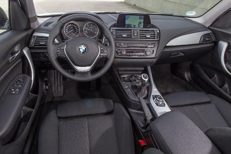 BMW 114d, Cockpit, Lenkrad