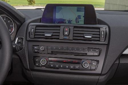 BMW 114d, Navi, Mittelkonsole