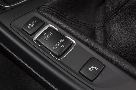 BMW 114d, Mittelkonsole, Bedienelemente