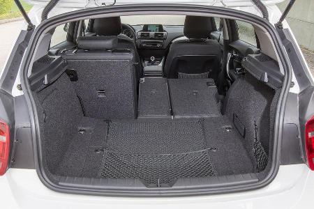 BMW 114d, Kofferraum, Ladeflche