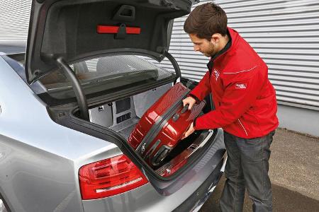 Audi A8 4.0 TFSI quattro, Heckklappe