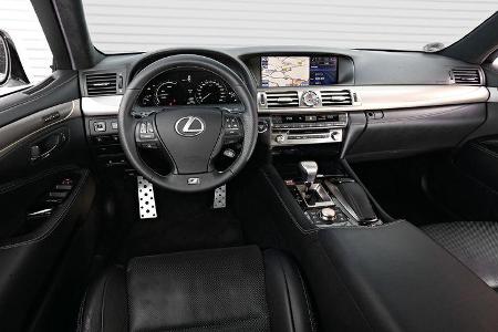 Lexus LS 600h F-Sport, Cockpit, Lenkrad