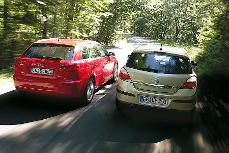 Beide Kompaktsportler kommen ohne aufgesetzte Schweller und Spoiler aus