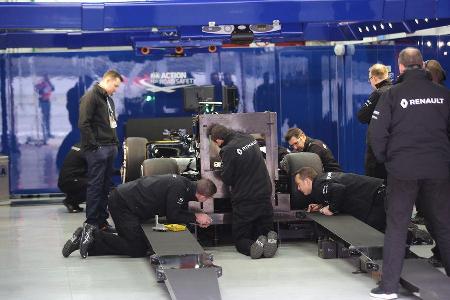 Renault F1 - Formel 1 - Test - Barcelona - 2. Mrz 2016