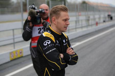 Kevin Magnussen - Renault F1 - Formel 1 - Test - Barcelona - 2. Mrz 2016