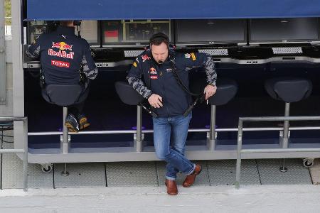 Christian Horner - Red Bull - Formel 1 - Test - Barcelona - 2. Mrz 2016