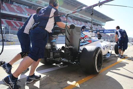Valtteri Bottas - Williams - Formel 1 - Test - Barcelona - 2. Mrz 2016