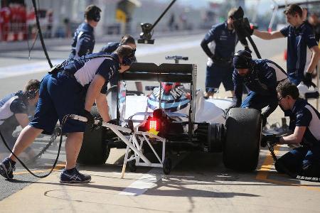 Valtteri Bottas - Williams - Formel 1 - Test - Barcelona - 2. Mrz 2016