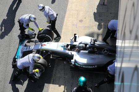 Nico Rosberg - Mercedes - Formel 1-Test - Barcelona - 19. Februar 2015
