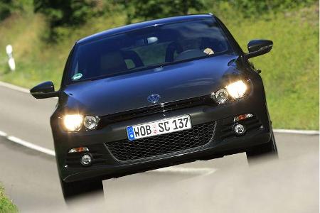 Der Scirocco entspricht einem etwas anderen Naturell.
