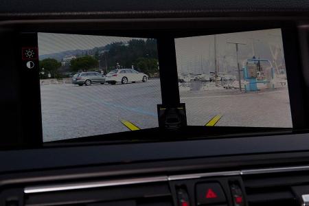 BMW 520i Touring, Kamera-Display
