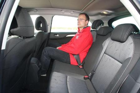 Citroen C4, Fond, Rückbank