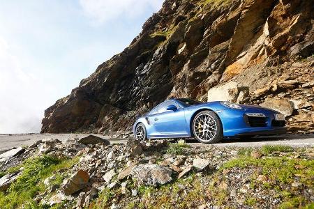 Porsche 911 Turbo S, Seitenansicht