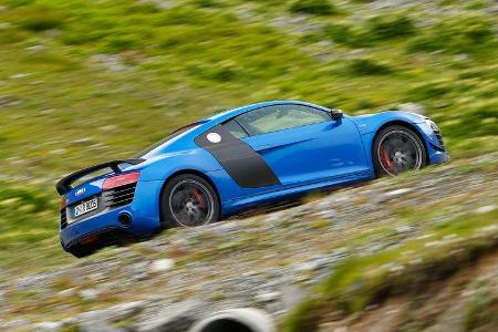 Audi R8 LMX, Seitenansicht