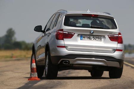 BMW X3 xDRIVE 20d, Heckansicht
