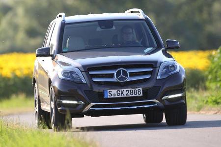 Mercedes GLK 250 Bluetec 4Matic, Frontansicht