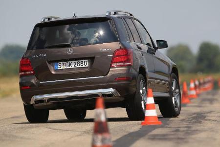 Mercedes GLK 250 Bluetec 4Matic, Heckansicht