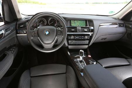 BMW X3 xDRIVE 20d, Cockpit