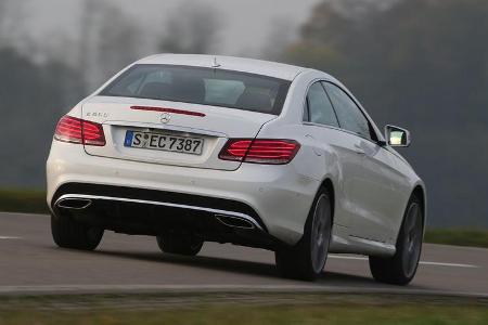 Mercedes E 500 Coupé, Heckansicht