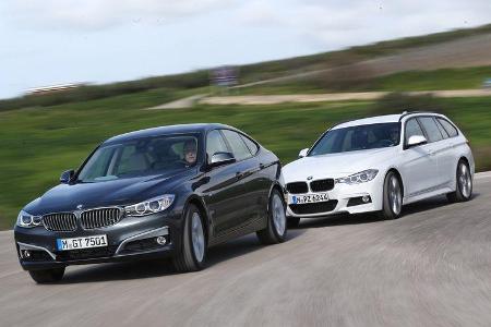 BMW 320d Touring, BMW 320d GT, Frontansicht
